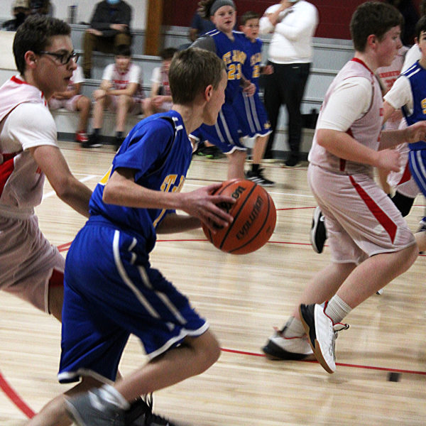 St. James Lutheran School boys basketball