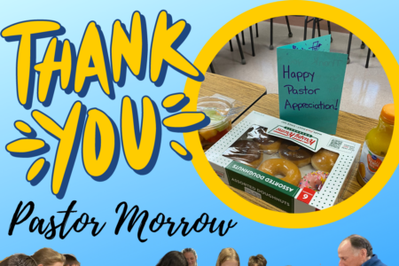 Pastor Appreciation Month — St. James Lutheran School news