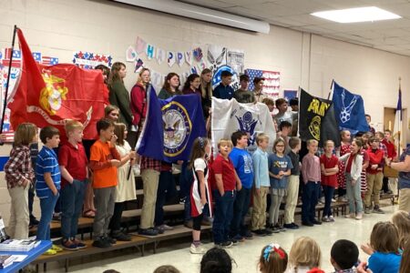 Veterans Honored — St. James Lutheran School news