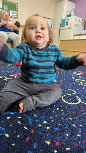 Young child learning at St. James Preparatory Academy