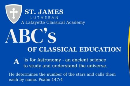 ABC's — St. James Lutheran School news